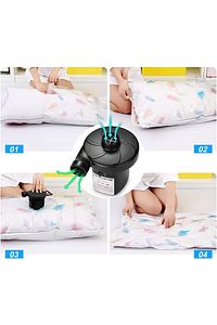 220v Elektrikli Sorelis Hava Pompası Şişme Yatak Bot Simit Şişme Koltuk Deniz Yatağı Pompa Air Pump ürün fotoğrafı