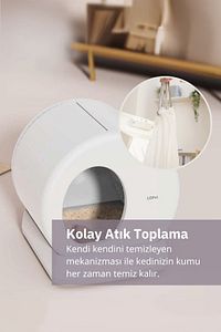 Ucat C10 Pro Kameralı Akıllı Otomatik Kedi Tuvaleti - Güvenli Ve Hijyenik Çözüm ürün fotoğrafı