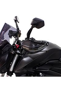 Gp Kompozit Bajaj Dominar 250 / 400 2017-2024 Uyumlu Plastik Elcik Koruma Siyah ürün fotoğrafı