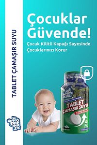 Çamaşır Suyu Tableti Hijyenik Ultra Konsantre 32 Tablet Kar Beyazı ürün fotoğrafı