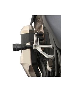 Gp Kompozit Honda Cb250r 2018-2024 Uyumlu Egzoz Koruma Takozu Siyah ürün fotoğrafı