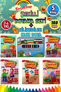 2-6 Yaşa Uygun Eğitici Boyama Ve Etkinlik Seti ürün fotoğrafı