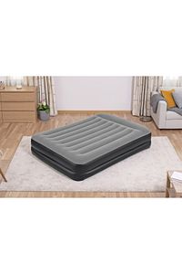 Elektronik Pompalı Çift Kişilik Şişme Yatak 203cmx152cmx46cm (ev Tipi) ürün fotoğrafı