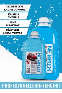 2 Adet 5 Lt Antifrizli Şampuanlı Cam Suyu -22°c ürün fotoğrafı
