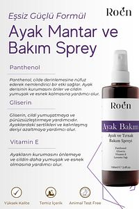 Ayak Ve Tırnak Mantarı, Kötü Koku ve Mantar Bakım Spreyi Panthenol Ve Vitamin Destekli 100 ml ürün fotoğrafı