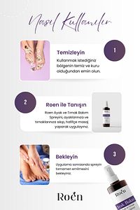 Ayak Ve Tırnak Mantarı, Kötü Koku ve Mantar Bakım Spreyi Panthenol Ve Vitamin Destekli 100 ml ürün fotoğrafı