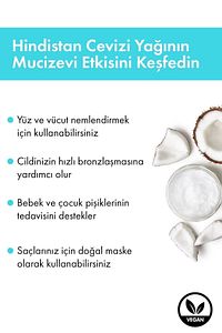 Hindistan Cevizi Yağı 100 ml Özel Fiyat ürün fotoğrafı