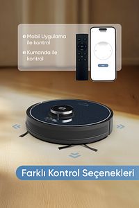Katya Z Akıllı Robot Süpürge 2’si 1 Arada Islak Mop Ve Yüksek Emiş Gücü ürün fotoğrafı