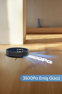 Katya Z Akıllı Robot Süpürge 2’si 1 Arada Islak Mop Ve Yüksek Emiş Gücü ürün fotoğrafı