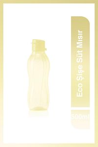 Eco Şişe Suluk & Matara Kolay Kapak Süt Mısır 500ml ürün fotoğrafı