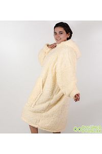 Welsoft Peluş Polar Giyilebilir Battaniye Pijama ürün fotoğrafı