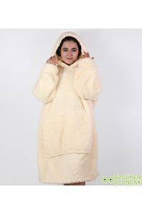Welsoft Peluş Polar Giyilebilir Battaniye Pijama ürün fotoğrafı