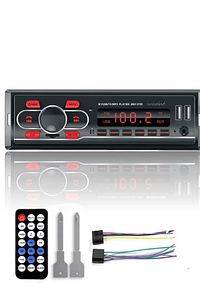 Sn-2700 Çift Usb Girişli Bluetooth Oto Teyp Araba Teybi Radyo Sd Aux Teyp Amfi Çıkışlı Kumandalı ürün fotoğrafı