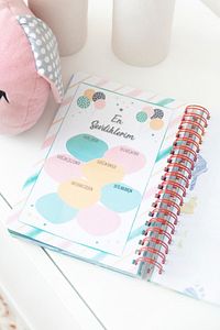Bebek Anı Ve Anne Hamile Günlüğü Albüm Defter Erkek ürün fotoğrafı