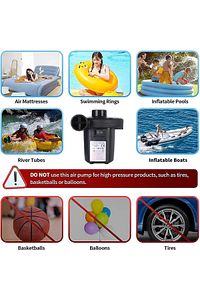 220v Elektrikli Sorelis Hava Pompası Şişme Yatak Bot Simit Şişme Koltuk Deniz Yatağı Pompa Air Pump ürün fotoğrafı