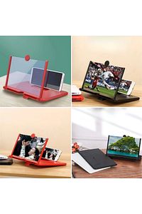 Yeni Kr Telefon Ve Tablet Ekran Büyütücü Aparat Kırmızı Kampanyalı ürün fotoğrafı