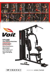 Vt1200 Ağırlık Istasyonu Homegym (Daire Kapısı Teslim - Ücretsiz Montaj) ürün fotoğrafı