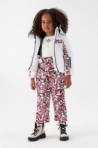 Bg Store Kız Çocuk Desenli Kayak Takımı 22fw0tj4801 ürün fotoğrafı