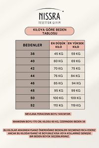 Ankanoor Siyah Mevlana Ferace Anka255002 ürün fotoğrafı