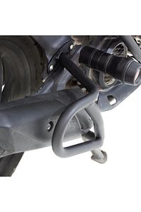 Gp Kompozit Honda Dio 2021-2024 uyumlu Egzoz Koruma Demiri Siyah ürün fotoğrafı