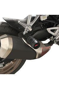 Gp Kompozit Honda Cb250r 2018-2024 Uyumlu Egzoz Koruma Takozu Siyah ürün fotoğrafı