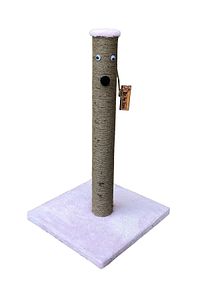 Peluş Kedi Tırmalama Tahtası - 52 Cm ürün fotoğrafı