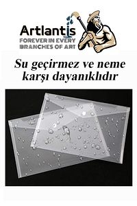 A3 Çıtçıtlı Dosya Şeffaf 5 Adet A-3 Çıtçıtlı Zarf Dosya Transparan 47x33.5 Cm Büyük Boy Çıtçıtlı Dos ürün fotoğrafı