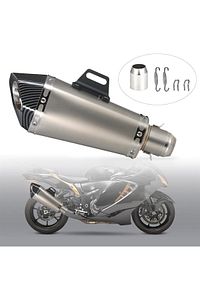 Akrapoviç Ekzoz Susturuculu Motorsiklet Egzozu ürün fotoğrafı