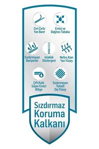 Hasta Bezi Bel Bantlı Tekstil Yüzey Large Büyük (30 ADET) ürün fotoğrafı