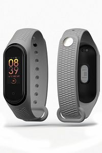 Kabartma Desenli Xiaomi Mi Band 3 Ve 4 Uyumlu Kordon ürün fotoğrafı
