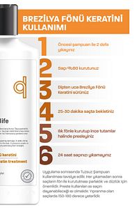 Brezilya Keratin Bakım Terapisi Set Keratin Kalıcı Saç Düzleştirici Brezilya Fönü Keratin Saç Bakımı ürün fotoğrafı