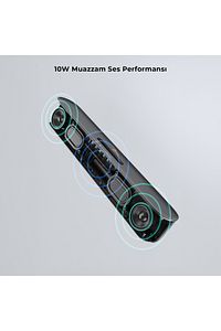Ds108 Kablosuz Bluetooth 10w Soundbar Taşınabilir Stereo Hoparlör Siyah ürün fotoğrafı