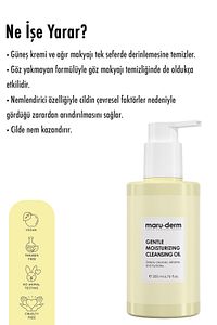 Maruderm Yağ Bazlı Temizleyici 200 ml - Yüz Ve Vücut Için Temizleme Yağı 200 ml ürün fotoğrafı