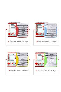 Ilaç Hap Saklama Kutusu Haftalık - 7x24 ürün fotoğrafı