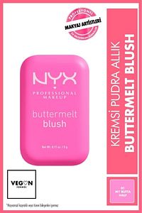 Buttermelt Blush Kremsi Pembe Pudra Allık - 01 My Butta Half ürün fotoğrafı