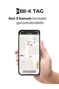 IOS & Android Uyumlu Airtag Akıllı Gps Takip Cihazı ( 2'li Paket) ürün fotoğrafı