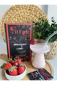 İştah Açıcı Çilek Aromalı Milkshake ürün fotoğrafı