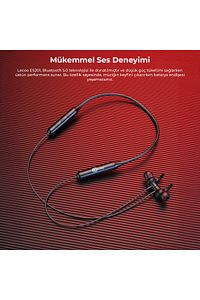 Es201 Boyun Bantlı Bluetooth 5.0 Kablosuz Mikrofonlu Kulak Içi Kulaklık Siyah ürün fotoğrafı