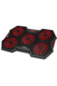 Gp4 E-sport Desing 5 Fanlı Ledli Pro Standlı 15-17" Uyumlu Notebook Soğutucu ürün fotoğrafı