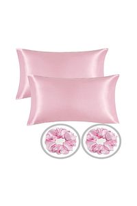 Ipek Saten 50x70 Cm Yastık Kılıfı 2 Adet Pembe 2 Toka ürün fotoğrafı