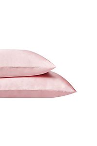 Ipek Saten 50x70 Cm Yastık Kılıfı 2 Adet Pembe 2 Toka ürün fotoğrafı