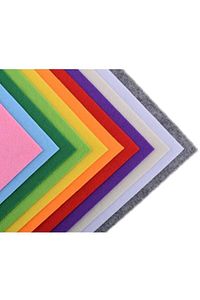 10 Adet 20x30cm Kalın Yumuşak Keçe Paketi (karışık Renkler) ürün fotoğrafı