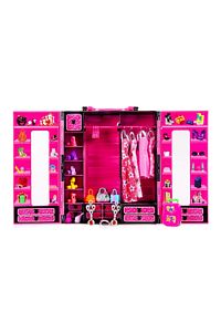 Beauty Aksesuarlı Gardırop - Barbie Dolap - Barbie Giysi Dolabı - Barbie Gardırop - Gardrop ürün fotoğrafı