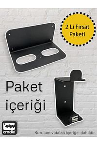 2'li Fırsat Ps5 Ve Ps5 Slim Duvar Standı Joystick Konsol Tutacağı Yerden Tasarruf Gaming Aksesuar ürün fotoğrafı