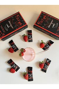 İştah Açıcı Çilek Aromalı Milkshake ürün fotoğrafı