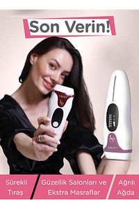 Lazer Epilasyon Cihazı Evde Acısız Ipl Lazer Epilatör Yüz Tüm Vücut Ve Genital Bölge Lazer Aleti ürün fotoğrafı