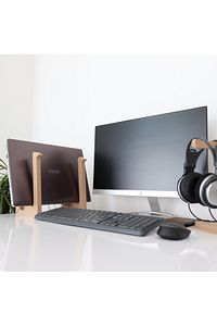 Laptop Standı – 15” – 17” Boyutlarındaki Laptoplar Ile Uyumlu – Notebook Standı – Ahşap - Als3 ürün fotoğrafı