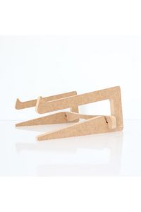 Laptop Standı – 15” – 17” Boyutlarındaki Laptoplar Ile Uyumlu – Notebook Standı – Ahşap - Als3 ürün fotoğrafı