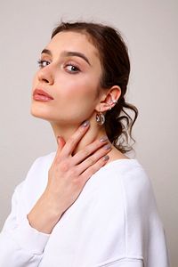 2'li Gümüş Renk Kuzey Yıldızı Earcuff ürün fotoğrafı