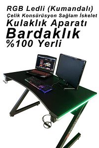 Markus Rgb Ledli Oyuncu Masası ürün fotoğrafı